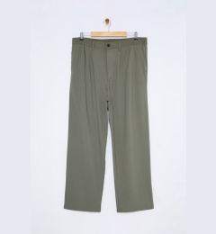 Снимка на Trendyol Plus Size Khaki Loose Wideleg Fabric Trousers