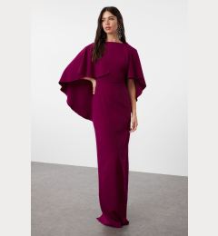 Снимка на Trendyol Purple Sleeve Detailed Woven Evening Dress