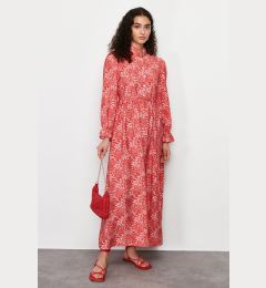 Снимка на Trendyol Red Floral Woven Dress