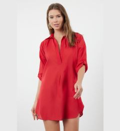 Снимка на Trendyol Red Mini Woven Beach Dress