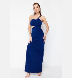 Снимка на Trendyol Saks Window/Cut Out Detailed Knitted Long Evening Dress