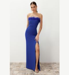 Снимка на Trendyol Saxe Body-Sit Otrish Woven Elegant Evening Dress