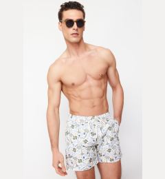 Снимка на Trendyol Standard Size Palm Tree Patterned Swim Shorts