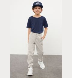 Снимка на Trendyol Stone Boy Regular Chino Woven School Trousers