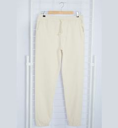 Снимка на Trendyol Stone Elastic Waist Tied Jogger Fit Gabardine Trousers