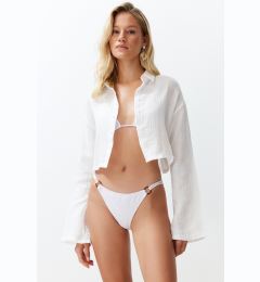 Снимка на Trendyol White Woven Muslin Shirt