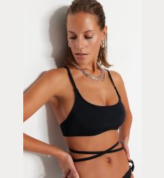 Снимка на Trendyol Черно Bralette Тръбопроводи Бикини Топ