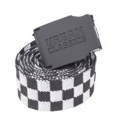 Снимка на UC Canvas Belt Checkerboard 150cm black/white