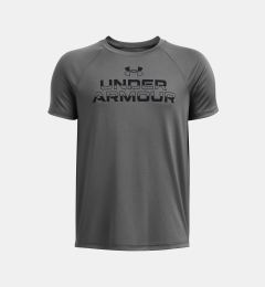 Снимка на Under Armour Boys' T-shirt UA Tech Split Wordmark SS - Boys