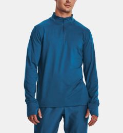 Снимка на Under Armour T-Shirt QUALIFIER RUN 1/4 ZIP-BLU - Men