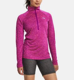 Снимка на Under Armour T-Shirt Tech 1/2 Zipper - Twist-PPL - Women