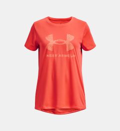 Снимка на Under Armour T-Shirt Tech Solid Print Fill BL SSC-ORG - Girls