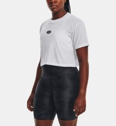 Снимка на Under Armour T-Shirt UA BRANDED LOGO CROP SS-WHT - Women