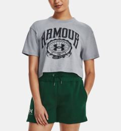 Снимка на Under Armour T-Shirt UA COLLEGIATE CREST CROP SS-GRY - Women