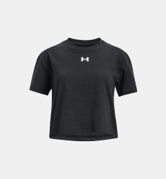 Снимка на Under Armour T-Shirt UA CROP SPORTSTYLE LOGO SS-BLK - Girls