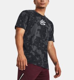 Снимка на Under Armour T-Shirt UA CURRY LOGO HEAVYWEIGHT-BLK - Men's