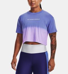 Снимка на Under Armour T-Shirt UA DIP DYE CROP SS-BLU - Women