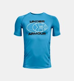 Снимка на Under Armour T-shirt UA HG Armour Novelty SS-BLU - Guys