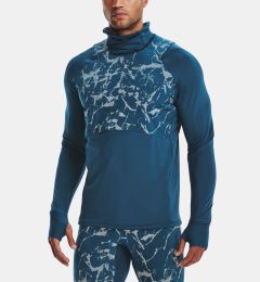 Снимка на Under Armour T-Shirt UA OUTRUN THE COLD FUNNEL-BLU - Men