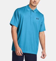 Снимка на Under Armour T-Shirt UA Perf 3.0 Printed Polo-BLU - Men's