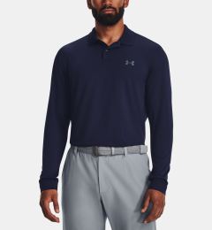 Снимка на Under Armour T-shirt UA Performance 3.0 LS Polo-BLU - Men's