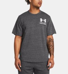 Снимка на Under Armour T-shirt UA Rival Terry SS Colorblock-GRY - Men's