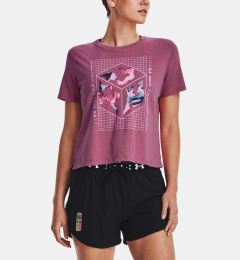 Снимка на Under Armour T-Shirt UA Run Anywhere SS-PNK - Women