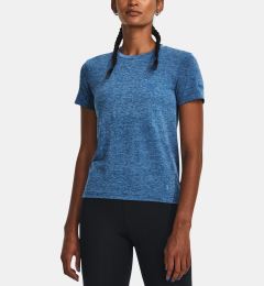 Снимка на Under Armour T-Shirt UA Seamless Stride SS-BLU - Women