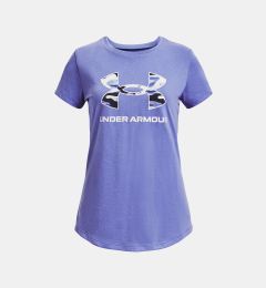 Снимка на Under Armour T-Shirt UA SPORTSTYLE LOGO SS-BLU - Girls