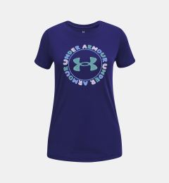 Снимка на Under Armour T-Shirt UA Tech Wordmark SSC-BLU - Girls