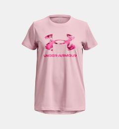 Снимка на Under Armour Tech Solid Print Fill BL SSC Pink Sports T-Shirt