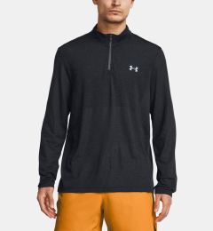 Снимка на Under Armour UA SEAMLESS STRIDE 1/4 ZIP-GRY T-Shirt - Men's