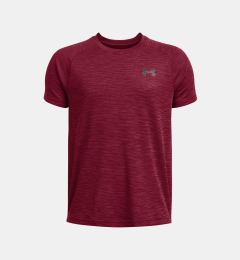 Снимка на Under Armour UA Tech Textured SS-RED T-shirt - Boys