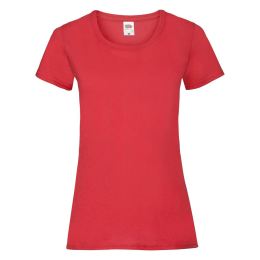 Снимка на Valueweight Fruit of the Loom Red T-shirt