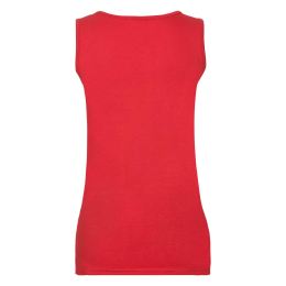 Снимка на Valueweight Vest Fruit of the Loom Women's Red T-shirt