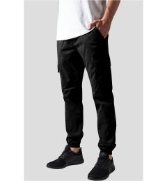 Снимка на Washed Cargo Twill Jogging Pants Black