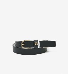 Снимка на White and Black Women's Leather Reversible Strap Tommy Hilfiger - Ladies