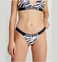 Снимка на White and Black Women's Patterned Swimsuit Bottoms Calvin Klein Underwe - Women