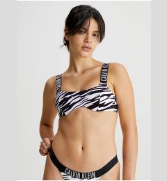 Снимка на White and Black Women's Patterned Top Swimsuit Calvin Klein Underwe - Women