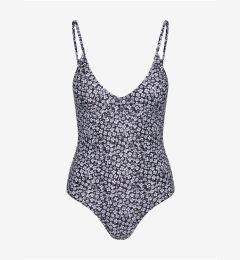 Снимка на White-black floral one-piece swimwear VERO MODA Doris - Ladies