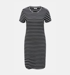 Снимка на White-black striped basic dress Noisy May Simma - Women