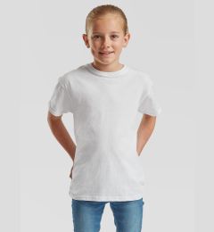 Снимка на White Children's T-shirt Original Fruit of the Loom