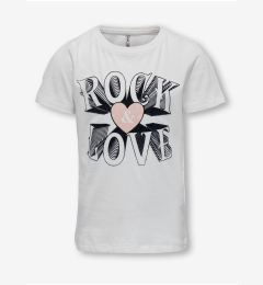 Снимка на White girl's T-shirt ONLY Maggie - Girls