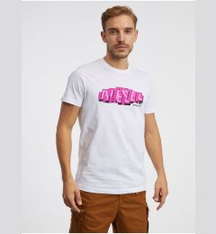 Снимка на White Men's Diesel T-Shirt - Men's