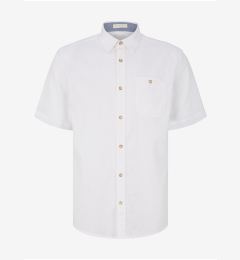 Снимка на White men's linen shirt Tom Tailor - Men's