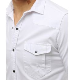 Снимка на White Men's Long Sleeve T-Shirt DX1926