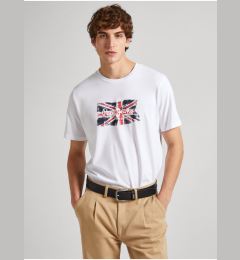 Снимка на White men's T-shirt Pepe Jeans - Men