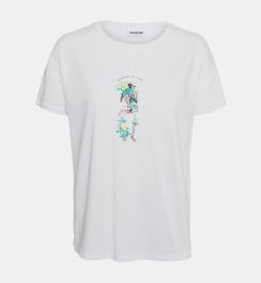 Снимка на White T-Shirt Noisy May Command - Women