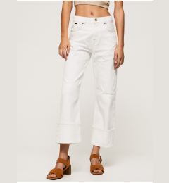 Снимка на White Women Straight fit Jeans Pepe Jeans - Women