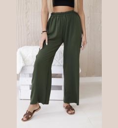 Снимка на Wide khaki trousers